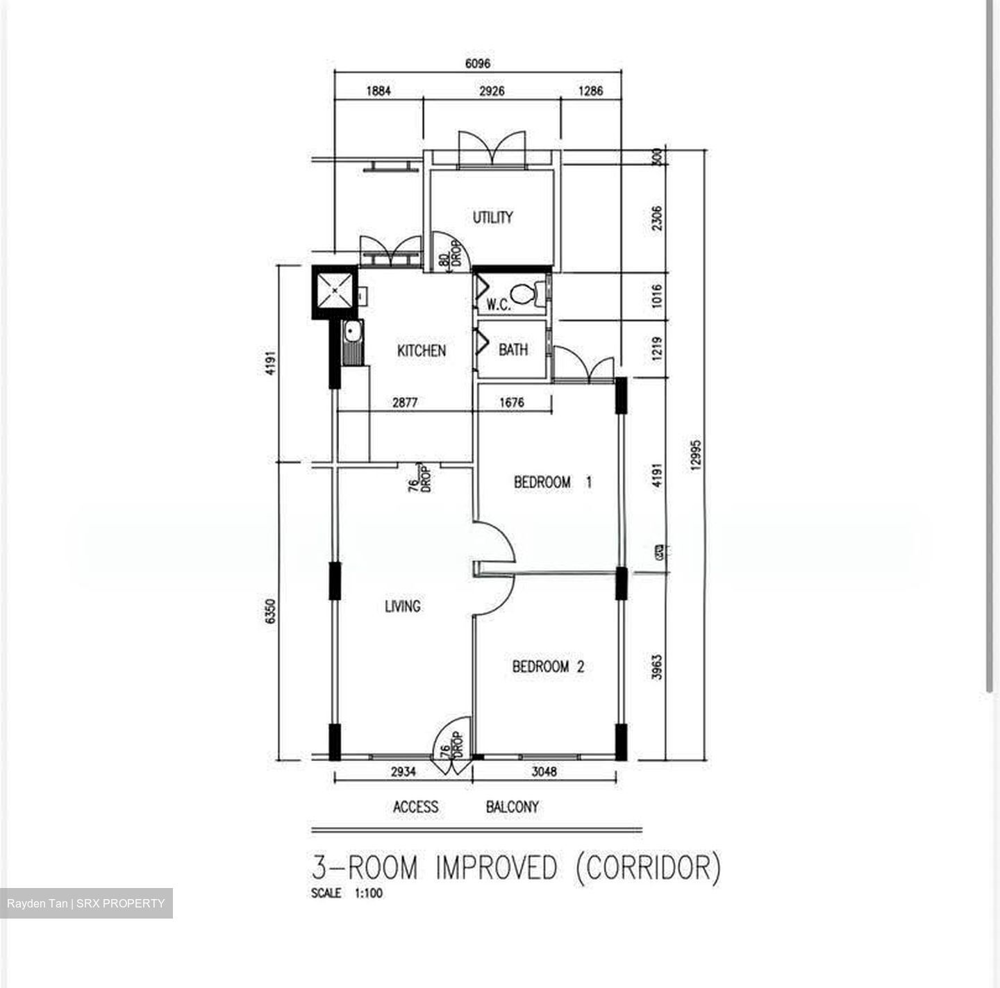 Blk 119 Bukit Merah View (Bukit Merah), HDB 3 Rooms #613182161
